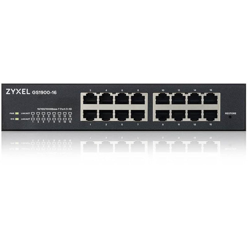 ZYXEL 16-Port GbE Smart Managed Switch