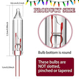60 Count 6V Mini Christmas Replacement Lights Bulbs For Christmas Trees Decoration Light Supplies Indoor Outdoor String