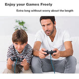 Micro Usb Charger Cable, [15 Ft] Durable Extra Long Usb 2.0 Charge Cord Compatible For Android/Windows/Smartphones/Samsung/Htc/Motorola/Nokia/Lg/Tablet And More(Blue)