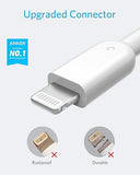 6FT MFi Certified Lightning Charging Cable USB Sync Cord for iPhone & iPad