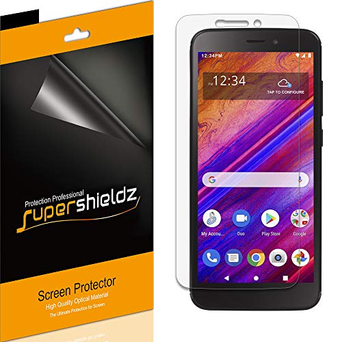 (6 Pack) Designed for Blu View 1 Screen Protector, High Definition Clear Shield (PET)