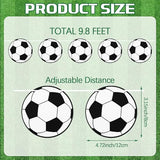 6 Pack Soccer Party Decorations Pre-Strung Soccer Banner