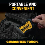 DEWALT Heavy Duty Portable Charger, Power Bank, 10,000 mAh Battery Pack with USB-C Port for iPhone 15/15 Plus/15 Pro/15 Pro Max, iPhone 14/13, Samsung Galaxy