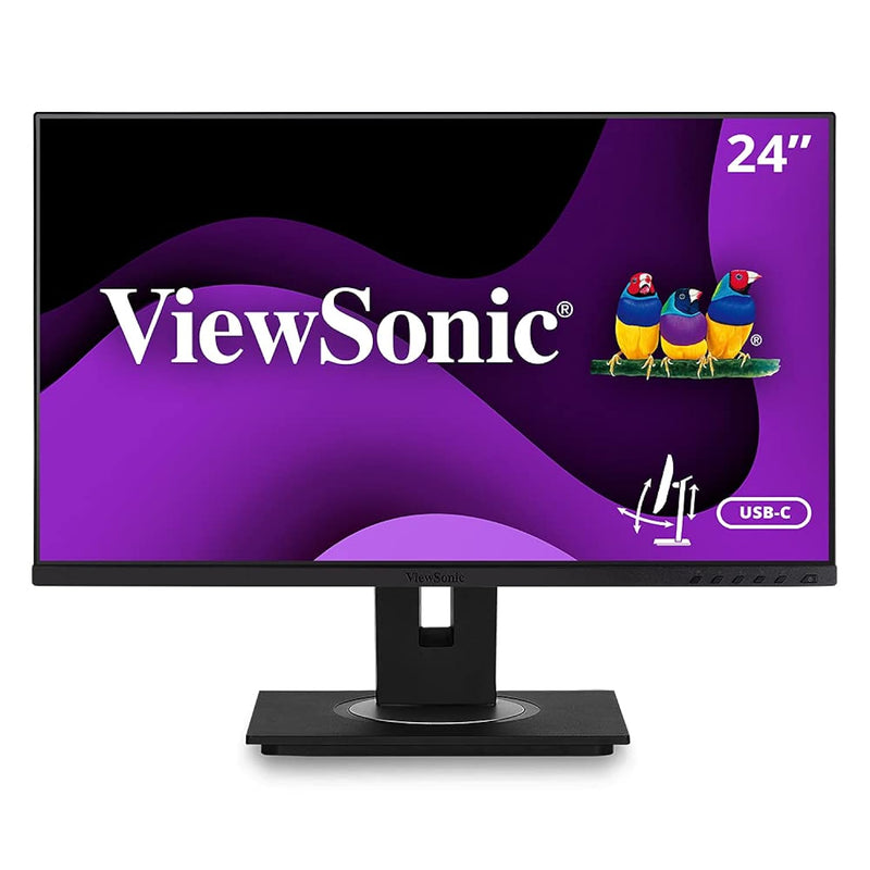 ViewSonic VG2456A 24 Inch 1080p IPS Monitor with USB 3.2 Type C with 90W Power