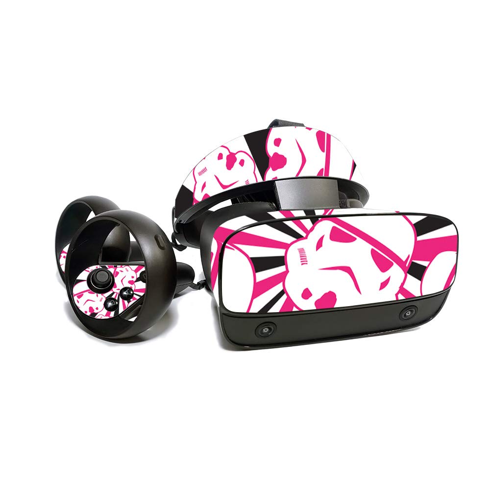 Mightyskins Skin For Oculus Rift S - Pink Trooper Storm | Protective, Durable, And Unique Vinyl Decal Wrap Cover | Easy To Apply, Remove, And Change Styles | Made In The Usa