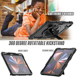 Case Compatible With Ipad Pro 12.9 2022/2021/2020 With Screen Protector Pencil