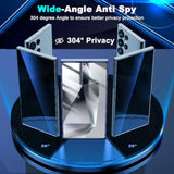 2 Pack For Samsung Galaxy S24 Ultra Privacy Screen Protector Tempered Glass, Anti-Spy, Full Coverage, S24 Ultra Accessories, Case Friendly, Easy Installation