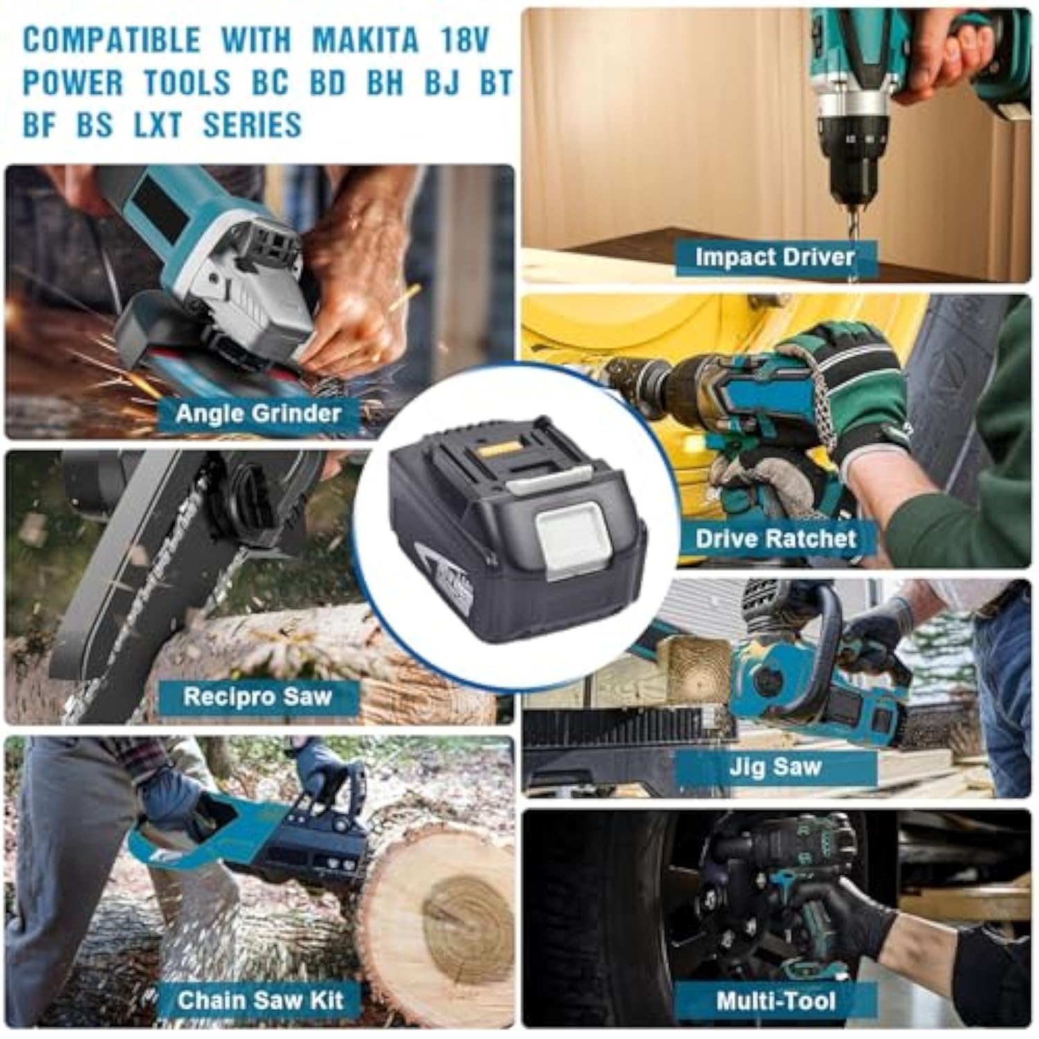 Bl1830 Battery For Mak 18V 3.0Ah Batteries Lithium Ion Bateria Replacement For Lxt Cordless Drill Tools Extended Battery Pack