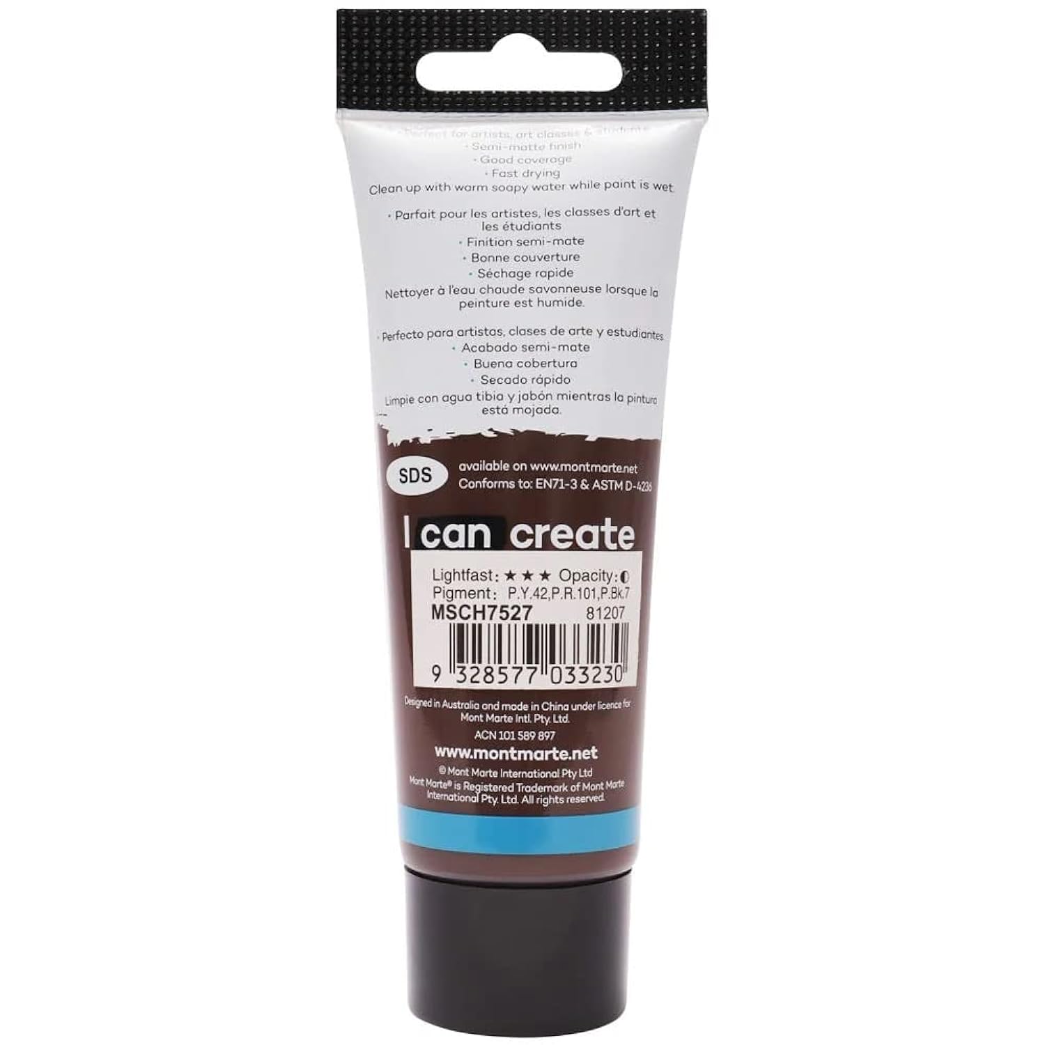 Acrylic Paint Studio 75Ml - Burnt Umber