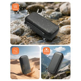 Hard Case For Anker Laptop Power Bank, For 737/25,000Mah/24000Mah Portable Charger, Eva Travel Storage Protective Bag Water-Resistant Pu And Safe Polka Dot Protection