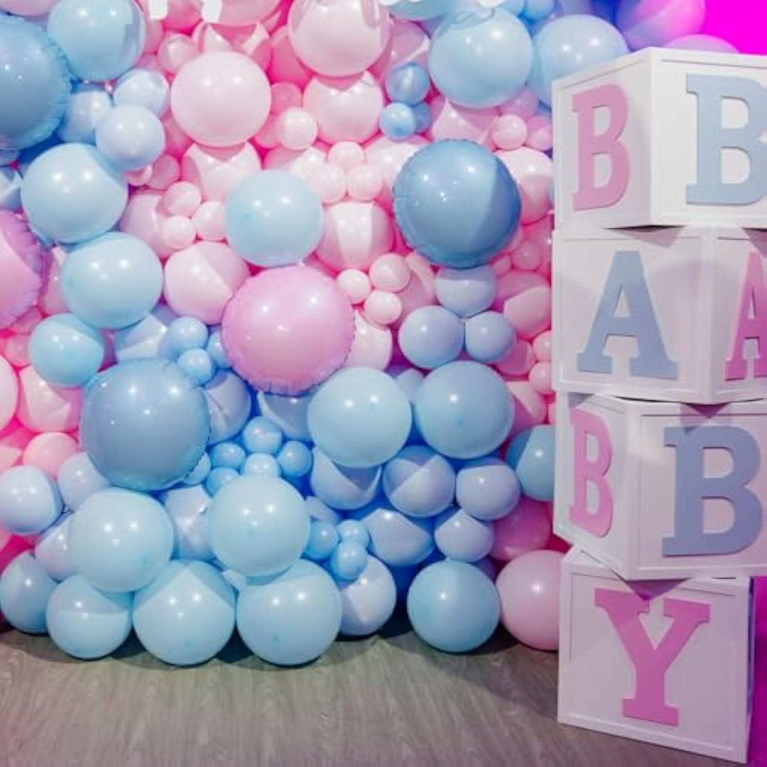 Pink Balloons 129Pcs Light Pink Balloons Different Sizes 18 12 10 5 In