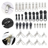143 Pcs Zipper Repair Kit Zipper Replacement With Install Plier For Ba