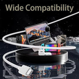 10Ft Long Iphone 16E/16/15 Woven Charge Cable Usb A To Usb C Carplay Charger Cable For Iphone 15 16 Se 16 Pro Max Plus, Ipad Pro 12.9/11In, Ipad 10Th/11Th A16 Nylon Braided Charging Cord Wire