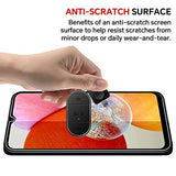 ? 3+3 PACK? Designed for Samsung Galaxy A14 5G Screen Protector Samsung A14 5G Screen Protector Tempered Glass Film,?EasyInstall Tool?9H, Ultra HD,