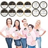 Big Dot of Happiness New Year's Eve - Gold - 2026 New Years Eve Party Funny Name Tags - Party Badges Sticker Set of 1