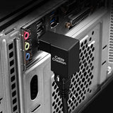 2 Pack Ethernet Adapter, CableCreation Cat5e/Cat6 Up Angle Ethernet Adapter, 9