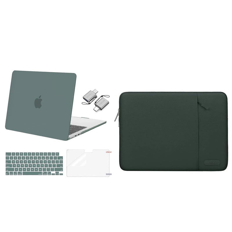 MOSISO Compatible with MacBook Air 13.6 inch Case 2022 Release A2681 M2, Polye