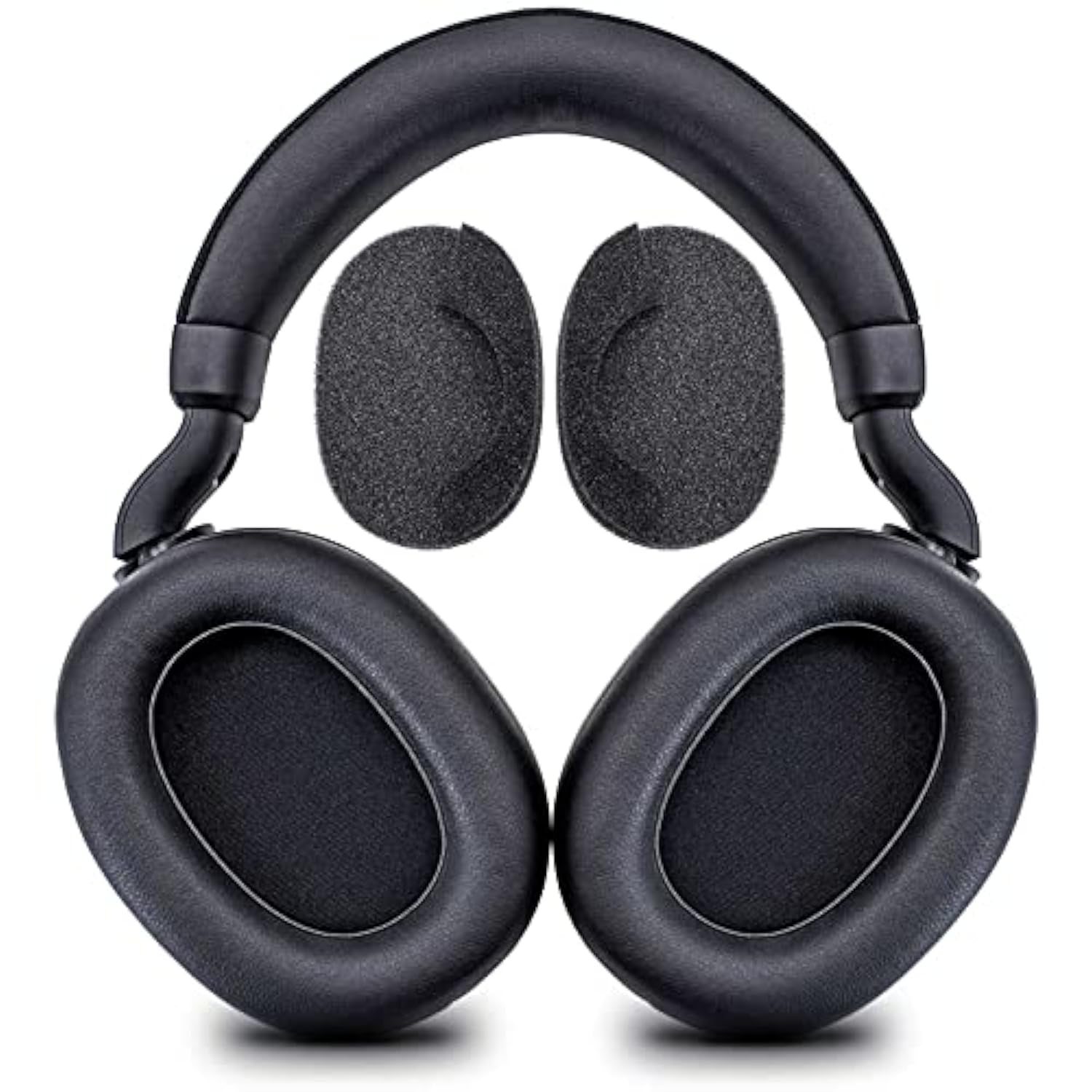 Earpads Replacement For Elite 85H Wireless Headphones - Protein Leather Ear Cushions In Black