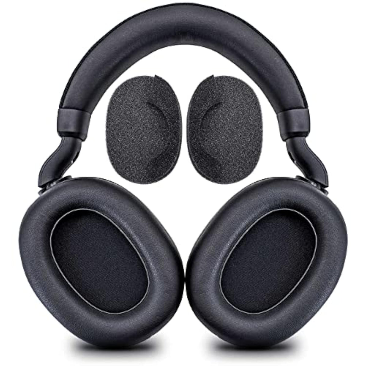 Earpads Replacement For Elite 85H Wireless Headphones - Protein Leather Ear Cushions In Black