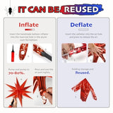 132Pcs Black Red And Blue Balloons Arch Garland Kit, Spider Theme Balloon Arch For Man With Balloons For Baby Shower Spider Theme Birthday Party Decorations