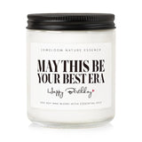 Birthday Gifts For Women, Happy Birthday Candle- 9Oz Lavender Scented Soy Wax Candle, Ideal Gifts For Women Friendship, Sister, Coworker