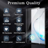 Screen Protector For Samsung Galaxy Note 10, 3D Tempered Glass Film, Ultra Hd 9H Hardness Case Friendly Anti Scratch Bubble Free Ultra Resistant Oil-Resistant Shatter Protection, 2-Pack