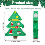 Christmas Tree Mini Pinata, Xmas Party Favors Supply, 6 x 4.7 x 1.2