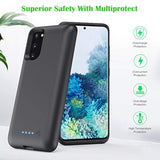 Battery Case For Galaxy S20[6.2 Inch], 7500Mah Rechargeable Portable Charger Case Extended Battery Pack For Samsung Galaxy S20 (Not For S20 Plus,S20+,S20 Utral,S20Fe)