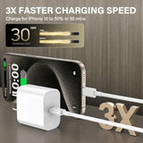 Iphone 15 16 Charger,Ipad Charger 4Pack 6Ft Usb C To C Charging Cable Cord With 4Pack 20W Iphone Fast Charger Block For Iphone 16/16 Pro/15/15 Pro,Ipad Pro 12.9/11 In,Ipad Air 5/4