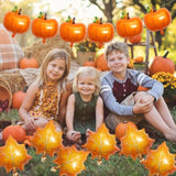 Thanksgiving Balloon Set with Pumpkin Foil Balloons for Fall Party Decorations Supplies