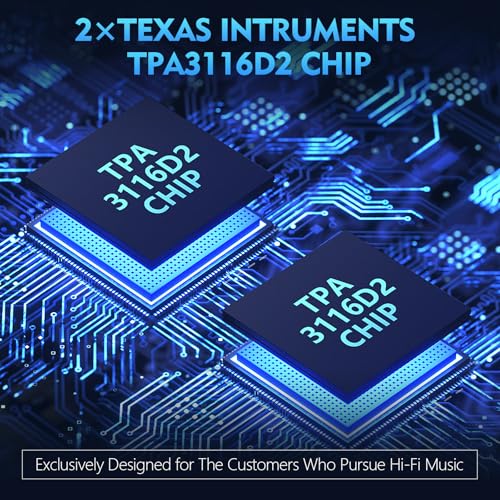 AEXCVG Stereo Home Audio Amplifier BT-298A+ HiFi Bluetooth Stereo Receiver 40Wx2 Mini Home Theater Amplifier with MIC Input,SD,USB, AUX,FM, Remote
