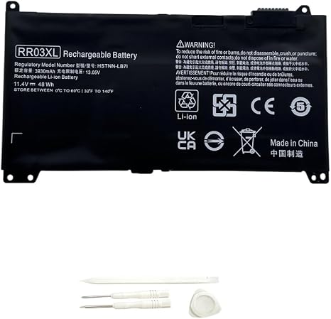 HP RR03XL 48Wh Laptop Battery Replacement for ProBook 430 440 450 G4 G5 HSTNN-PB6W