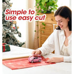 Wrapping Paper Cutter, Gift Wrap Cutter Kraft Paper Roll Slitter Cutter, Creative Holiday Paper Roll Cutting Machineiciently, Gift Wrap Cutter Easy To Cut Wrapping Paper Rolls Christmas Gift
