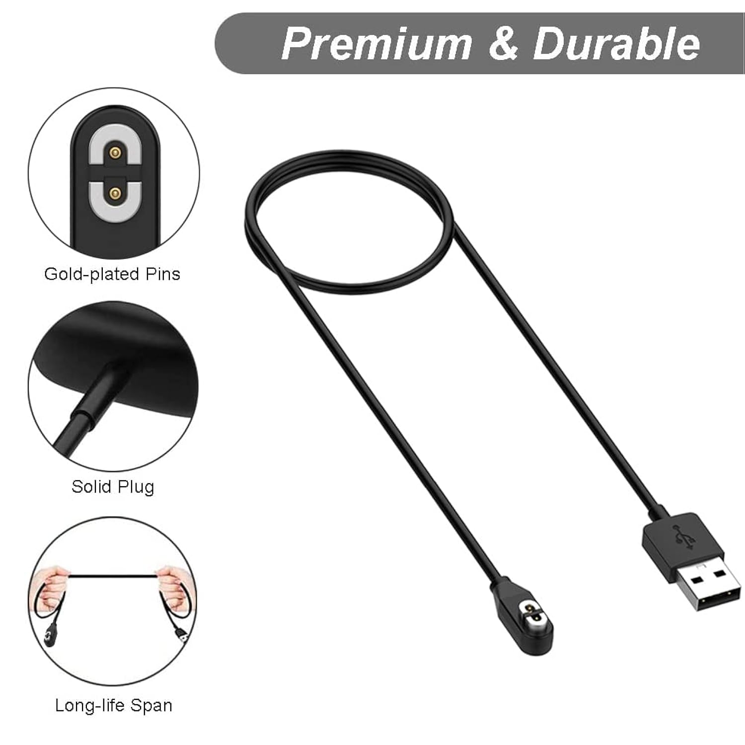 Charging Cable For Shokz Openrun, Openrun Pro, Openrun Mini, Aftershokz Aerope