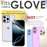 For Iphone 16 Pro Max Case With Belt Clip Holster, Screenless Protective Dual-Layer Shockproof Case For Iphone 16 Promax - Black