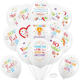 36pcs We Appreciation You Balloons,Employee Appreciation Day Part Latex Balloons for Employee Appreciation Day Office Decor,Thank You Employee Balloons for Employee Appreciation Party Supplies