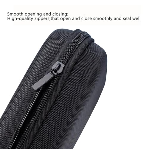 Electronics Organizer Bag Multi-Functional Eva Storage Case For Headphones, Cables, Hard Drives, Tools, Flash Drive, Power Bank, Travel Accessories(Black)