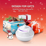 Fountain Waterproof Bluetooth Speaker, Wireless Shower Floating Party Outdoor Pool Speakers With Lights Deep Bass For Hot Tub Water (White)