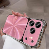 Luxury Bling Electroplating iPhone 17 Pro Max Case with Titanium Anti-Scratch Protection