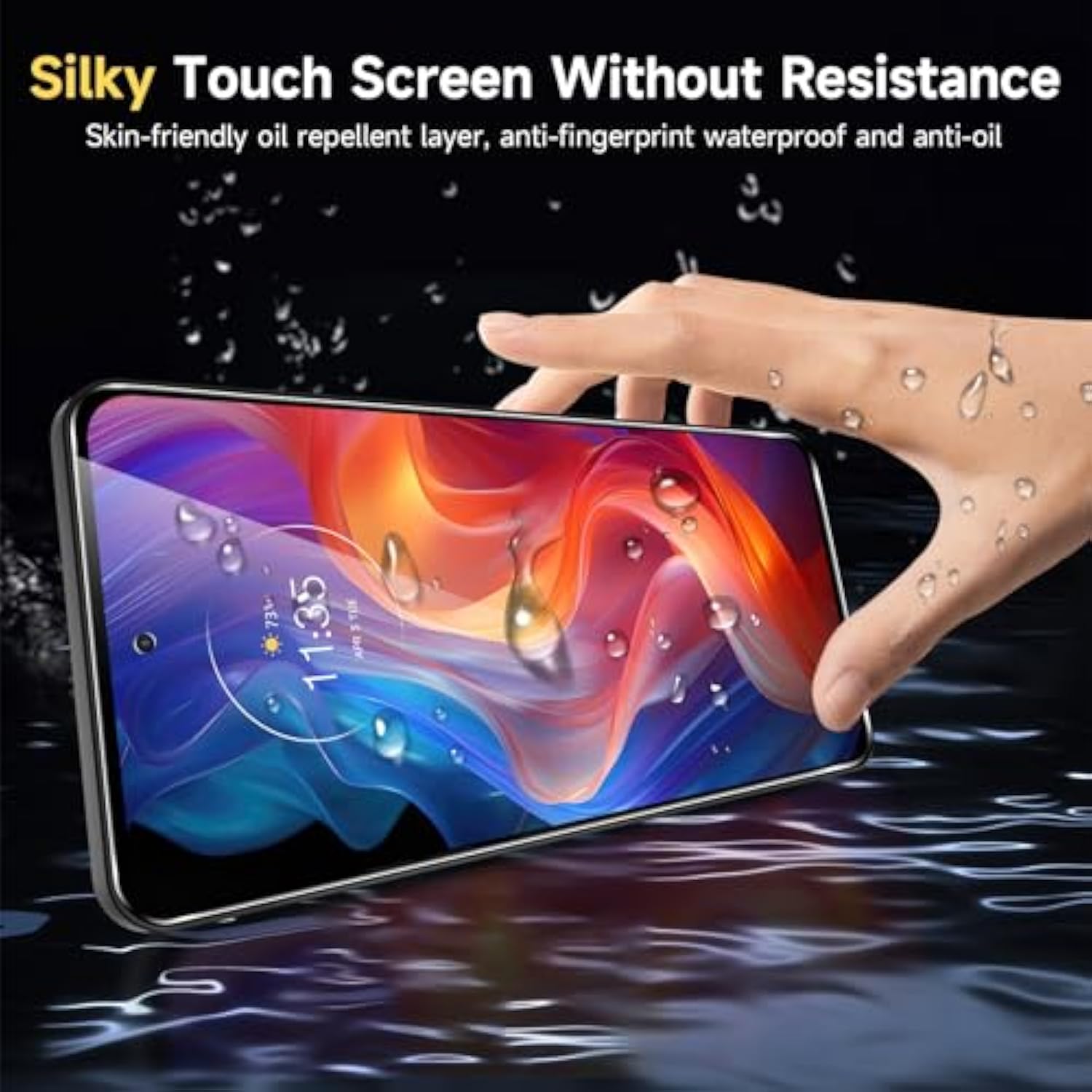 3-Pack Motorola Moto G Stylus 5G 2024 Tempered Glass Screen Protector