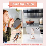 Ultra-Thin 360° Phone Ring Holder Kickstand with Magnetic Car Mount, Foldable