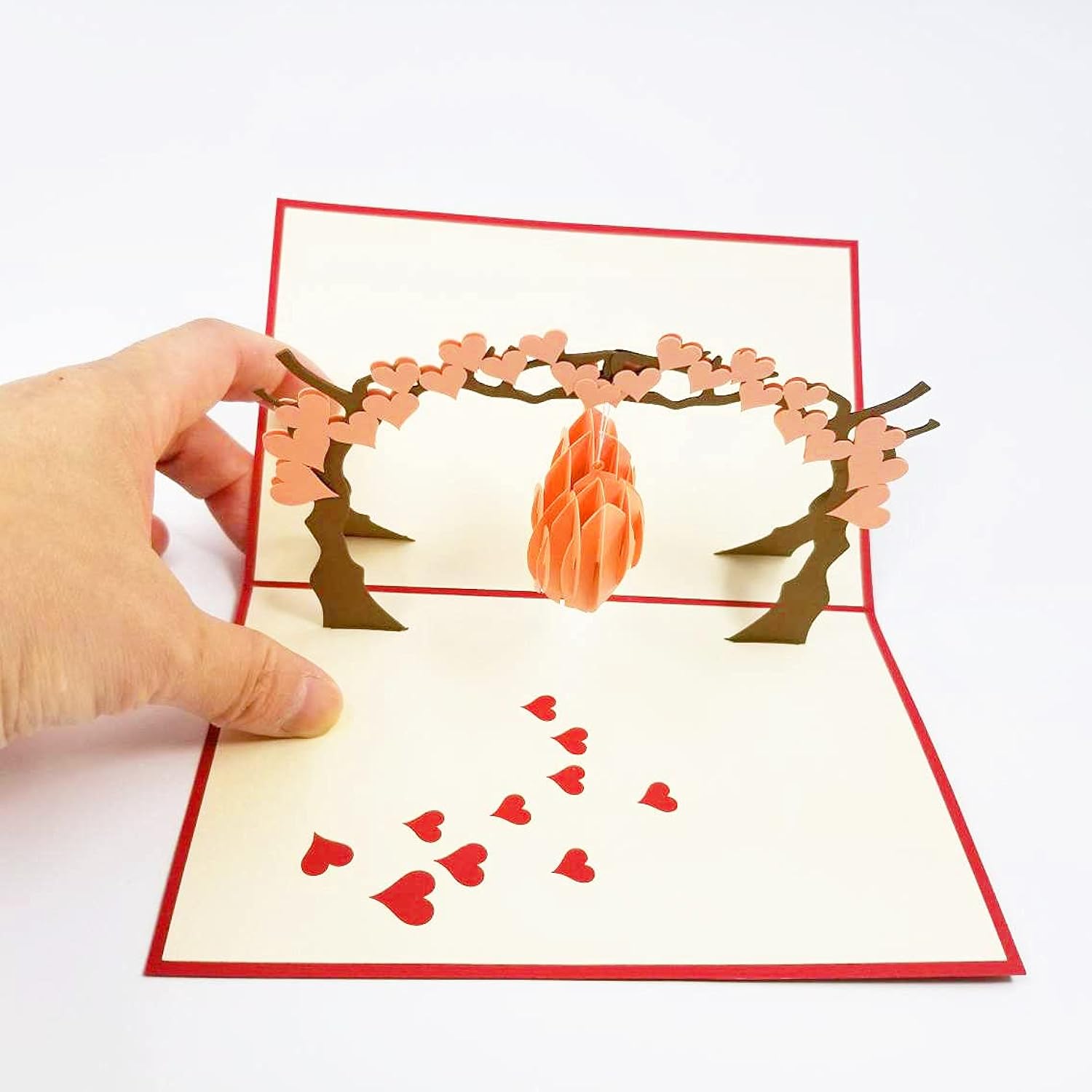 Heart Tree 3D Valentine'S Day Card - Birthday Card, Anniversary Card, Mother'S Day Card, Father'S Day, Love Greeting Card (Heart Tree 3D Valentine'S Day Card)