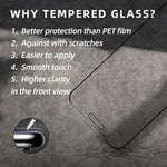 Privacy Screen Protector Compatible With Iphone 15 Pro Max, 2 Packs, 6.7 Inch Gradient Colorful Electroplated Anti-Spy Anti-Blue Light Easy Installation Tempered Glass