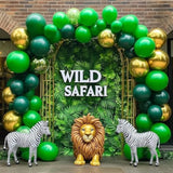 129Pcs Green Balloons Different Sizes 18 12 10 5 Inch Green Latex Ball