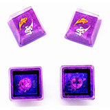 Handmade Koi Fish Backlit Resin Keycap R4/Esc Artisan Keycap Shine Through Tra