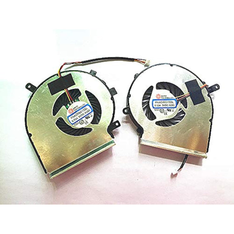 Cpu Cooling Fan + Gpu Cooling For Msi Ge72 Ge62 2Qd 2Qe Pe60 Pe70 Gl62 Gl72 Gp