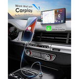 Usb-A To Lightning Cable 1Ft, 2Pack [Mfi Certified] Usb To Lightning Cable For Car, Short Iphone Charger Cord Nylon Braided Compatible With Iphone 14/13/12/11 Pro Max Mini X Xs Xr 8 Plus 10 Se Ipad