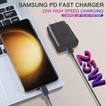 Samsung Super Fast Charger,3 Pack Type C 25W Usb C Wall Charger Fast Charging With 10Ft Long Type C To C Cable For Samsung Galaxy S25 Ultra/S25/S25+/S24+/S24 Ultra/S24/S24+/S23 Ultra/S22 Ultra