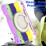 Ipad 9Th/ 8Th/ 7Th Generation Case 10.2 Inch With Pencil Holder [360 Rotating