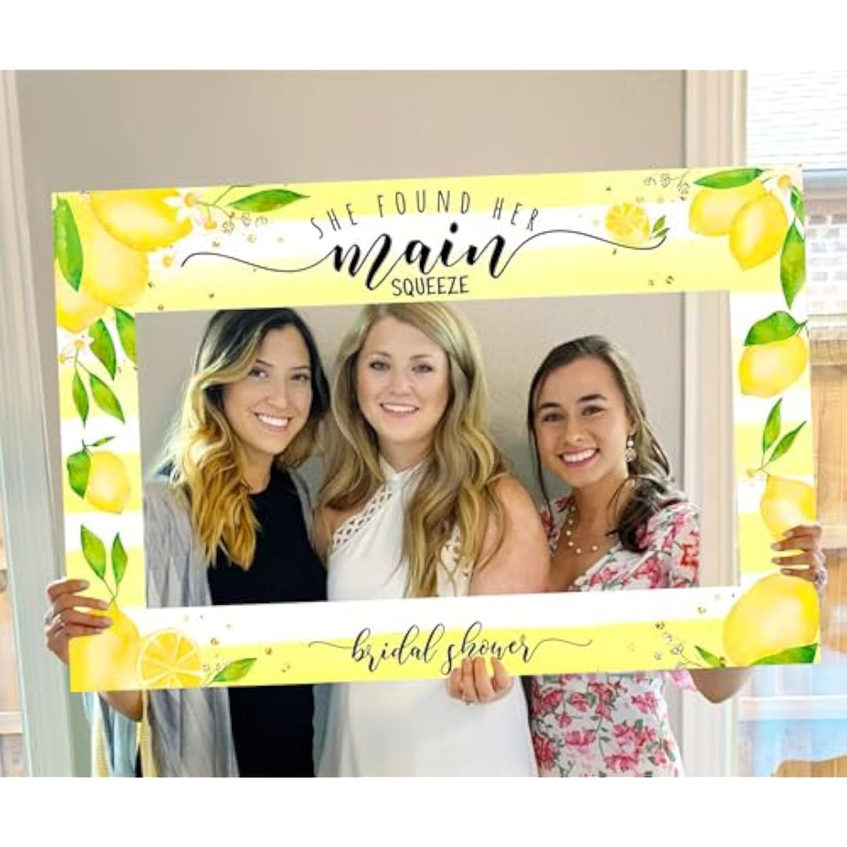 Lemon Bridal Shower Party Photo Booth Props Lemon Citrus Lemonade Theme Bride To Be Bachelorette Wedding Engagement Final Fiesta Hen Party Decor
